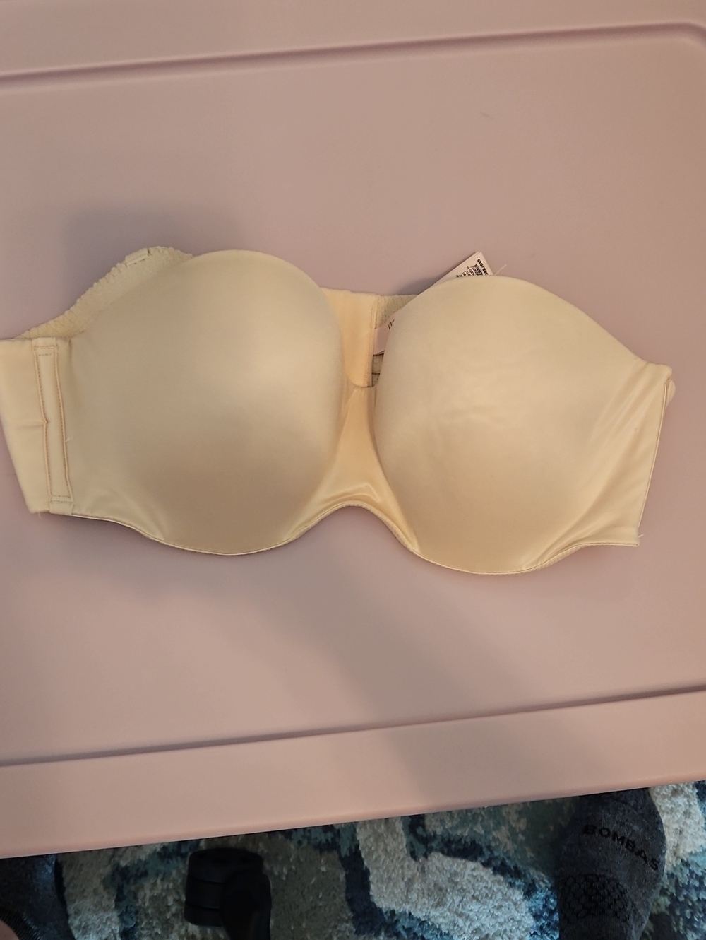 Victoria's Secret Strapless Smooth Bandeau - Cream